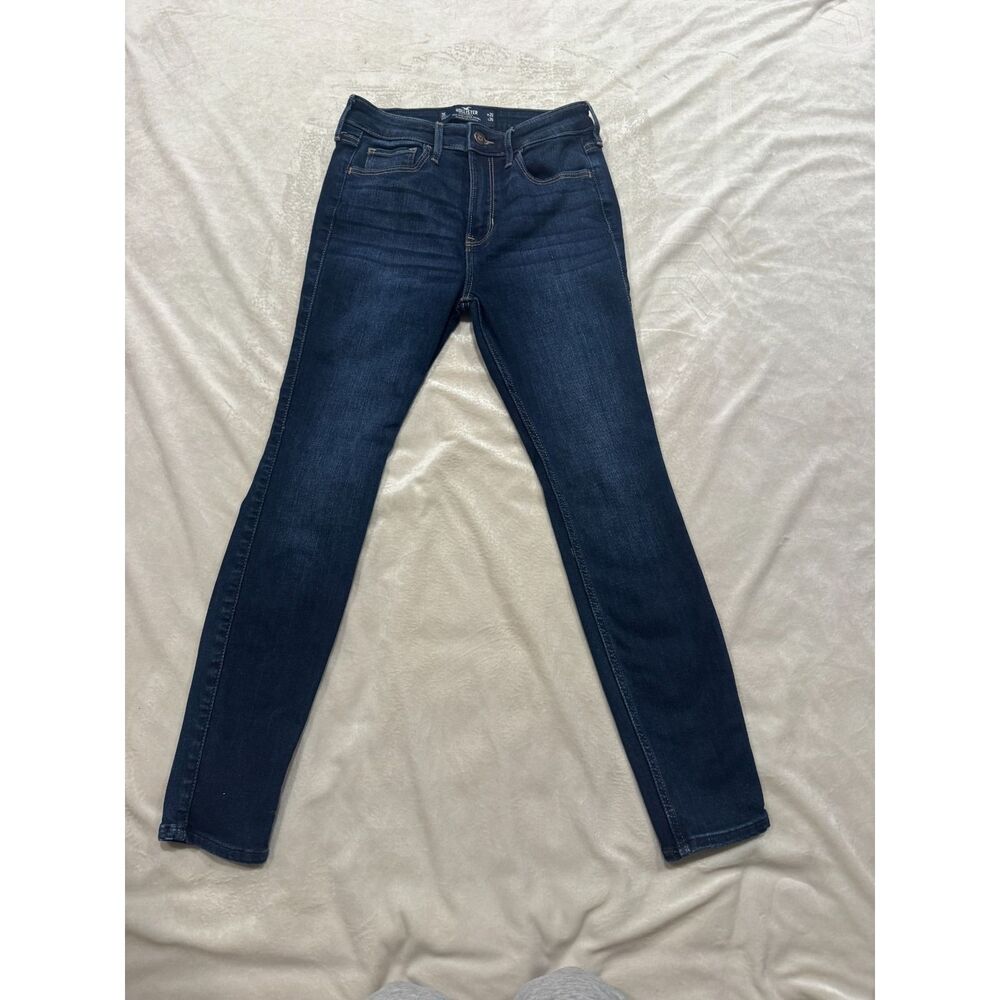 Hollister Women's Blue Jeans Size 2 Skinny Stretch Denim